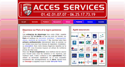 Desktop Screenshot of accesservices.fr